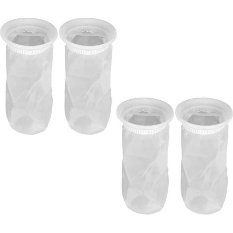 Juego de 4 filtros de agua, de nailon, con cierre para tapa de IBC, purificación DN75, para depósitos de agua de lluvia. (1/5)