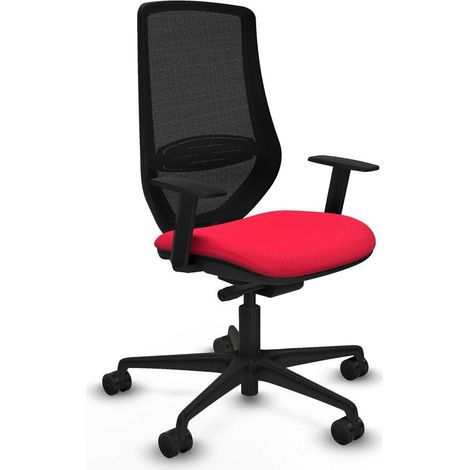 Piqueras y Crespo Mardos Silla de oficina roja confortable