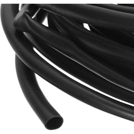 Gaine pour câbles en PVC 10 m Tube PVC 2,5 mm Noir pour Fils (1/5)