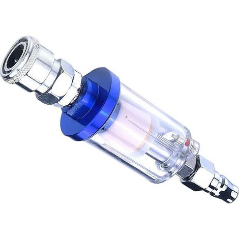 Ahlsen Kompressor-Wasserabscheiderfilter, neuer professioneller Druckluftreglerfilter 1/4 für Lackierpistolen-Luftkompressor (1/5)
