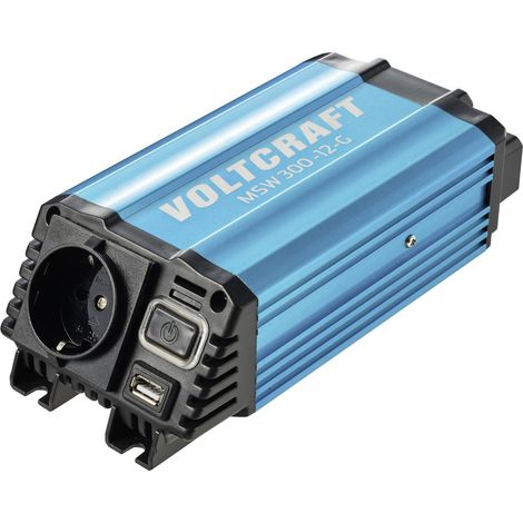 [GEBRAUCHT] B-Ware VOLTCRAFT Wechselrichter MSW 300-12-G 300W modifizierte Sinuswelle 12V 230V AC (1/2)