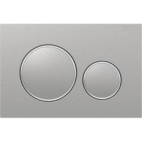 Spülplatte aus gebürstetem Metall – Leicht zu reinigende Beschichtung – Abmessungen 24,6 x 16,4 cm – Für beengte Platzverhältnisse (1/4)