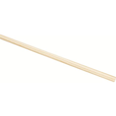 Manche 'Š¢ balai en bois 120 cm, tte ronde