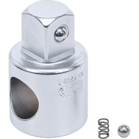 20mm Chrome-Vanadium Steel Sliding Handle Adapter for Workshop Extensions (1/2)