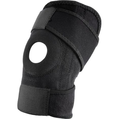 1 Genouillère Ouverte Rotulienne Ajustable Respirante Néoprène Pour Arthrite Douleur Articulaire Sport (1/5)