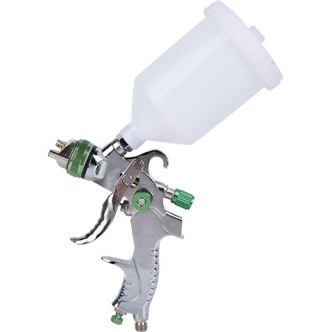 Pistolet à peinture HVLP à alimentation manuelle par pression, buse de 1,4 mm pour aérographe, pistolet de pulvérisation manuel (1/5)