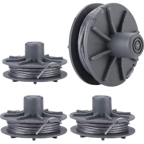 Bobine Fil pour Gardena 5307-20 Art 8846-8848 9805-9809 Pièces de Rechange Coupe Bordure (4 pièces) (1/5)