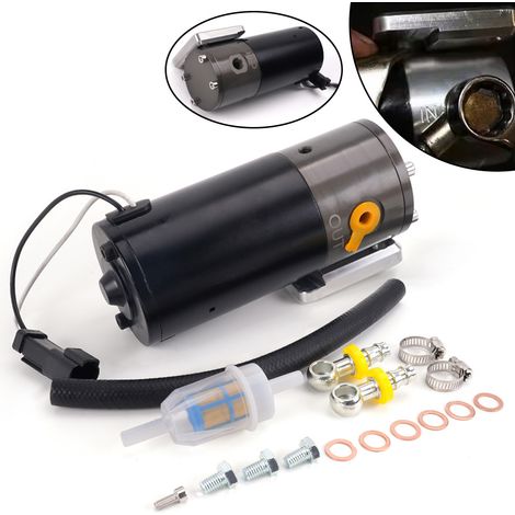 Automotive fuel booster pump suitable for 1998-2002 Dodge Ram 2500 and Ram 3500 5.9L fuel tanks. (1/4)
