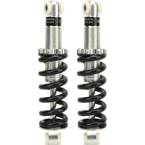 1 Pair of 190mm Spring Shock Absorbers, 1200 Lbs, for 47cc, 49cc, 50cc, 70cc, 90cc, 110cc, 125cc, Dirt ATV, Bicycle, Go Kart. (1/5)