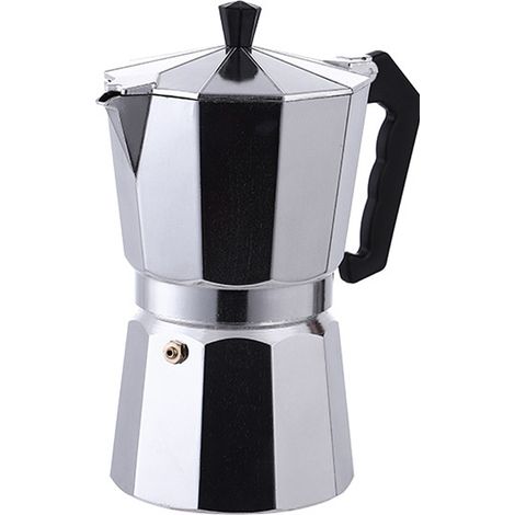 1 cafetière italienne à piston, type Moka, en acier inoxydable, pour café italien et cubain (1/5)