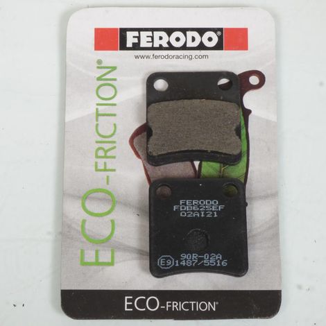 Plaquette de frein Ferodo pour Scooter Daelim 50 Sj S-Five 2001 à (1/3)