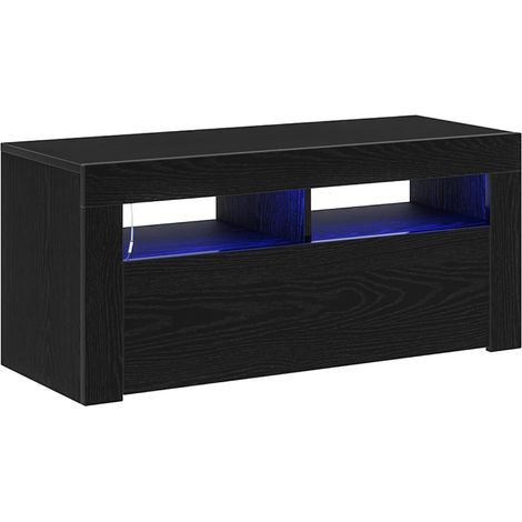 Maison Exclusive - Meuble TV Chêne noir 90 x 35 x 40 cm Bois d'ingénierie