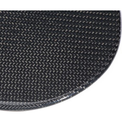 Modification de voiture : autocollant décoratif en fibre de carbone pour bouchon de réservoir d'essence Alfa Romeo Giulia 17-19 (fibre de carbone sèche) (1/5)