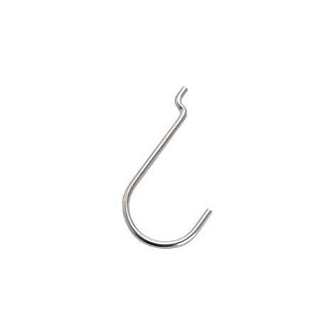 GANCI PER PANNELLI FORATI N.5- - mm.40x75 - 200 pezzi