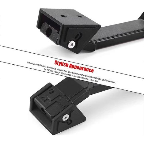 Schwarze Aluminium-Türgriffe außen für Jeep JK (1/5)