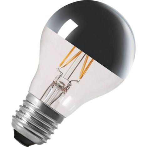 Lpe déco Calotte argentée A60 E27 LED 4,1W 2500K 320lm 25000H dimmable 20118 (1/5)