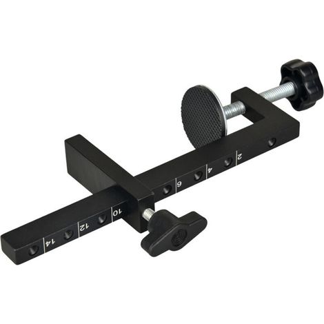 Hochleistungs-G-Klemme für die Holzbearbeitung, verstellbar von 10 bis 140 mm, zum Spannen, Schneiden und Bohren.