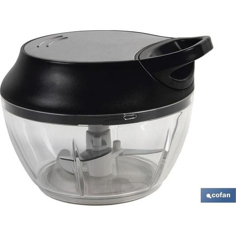 Manueller Zerkleinerer, Deckel und Schneebesenzubehör 500 ml