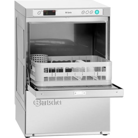 Lave-verres pro (L)400 x (P)400 mm avec pompe de vidange, 3200 W, 220 V - MONO (1/5)