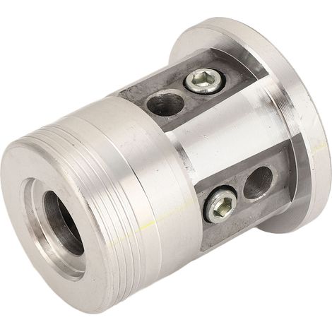 Tête de coupe-bordures de rechange en aluminium, cylindrique universelle, pour tondeuse à gazon et jardinage agricole (1/5)