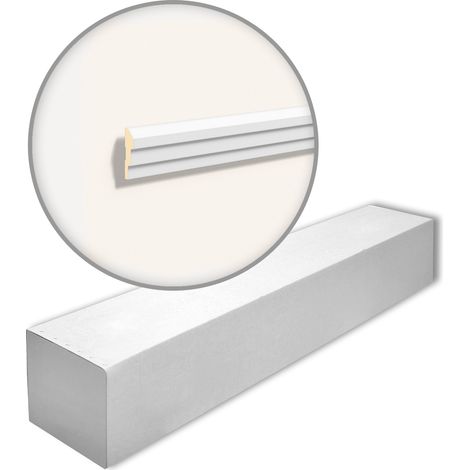 NMC MA2-box DOMOSTYL Noel Marquet 1 carton 28 pièces Encadrement de porte Profil de façade design moderne blanc  56 m (1/4)