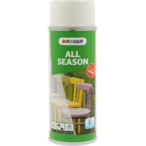 PEINTURE ALL SEASON RAL9010 BRILLANT 400ML DUPLI COLOR