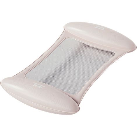 Lit Flottant Pliable en Tissu Maillé – Chaise Longue Gonflable Portable pour Piscine et Plage, Matelas de Flottaison Confortable pour Activités Aquatiques