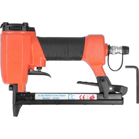 Pistolet à clous lourd pneumatique en acier allié pour traitement du bois 1010F (1/5)