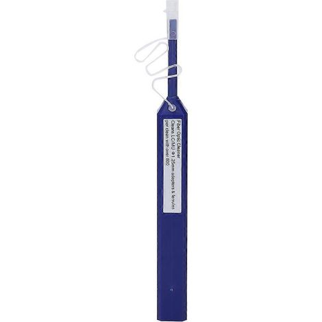 Stylo de nettoyage pour fibres optiques en microfibre, nettoyant optique en plastique de pointe pour LC/MU 1,25 mm