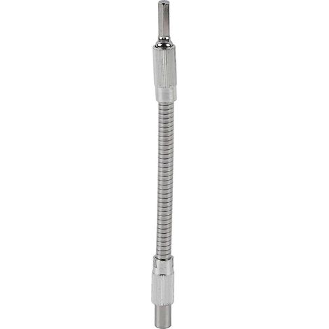 1/4"-Verlängerungsschraubendreher mit flexibler Welle, Bithalter und Verbindungsglied