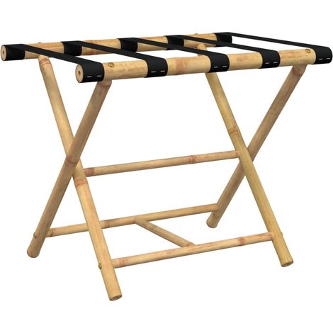 Klappgepäckträger 62x42x50,5 cm Bambus