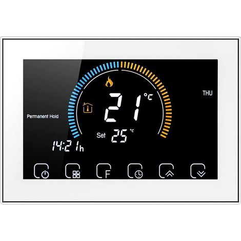 Termostato WiFi Beca BHT-8000GCLW  Bianco (1/2)