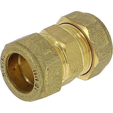 Raccord laiton biconique double femelle femelle - 18 - 18 mm - DUMONT