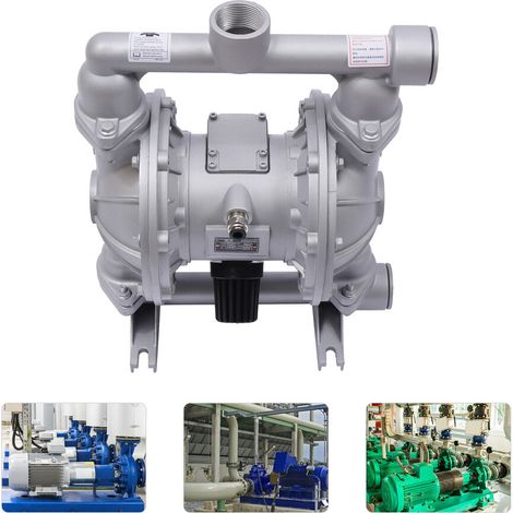 QBK-40L Pompe à Air à Double Membrane Pneumatique à Membrane Chimique (1/5)