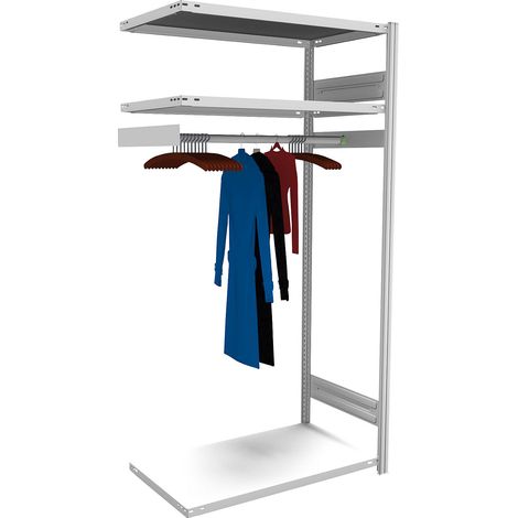 hofe, Rayonnage emboîtable de vestiaire, h x l x p 2000 x 1000