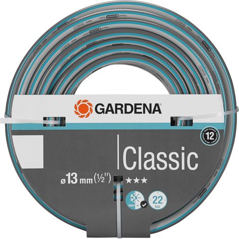 Gardena Tuyau d'arrosage classique 1/2" 18010 10M 22BAR Original GARDENA System (1/2)