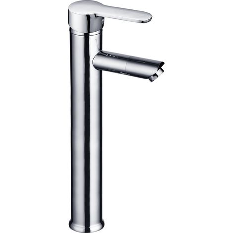 DP Bath Roble - Robinet Mitigeur de lavabo bec haut chromé (1/2)