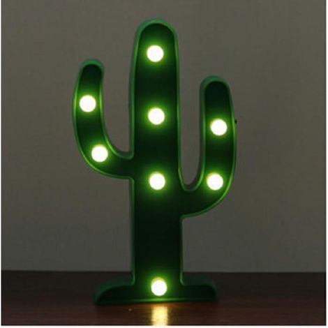 lumières LED, lumière de nuit, lumières décoratives, cactus (1/2)