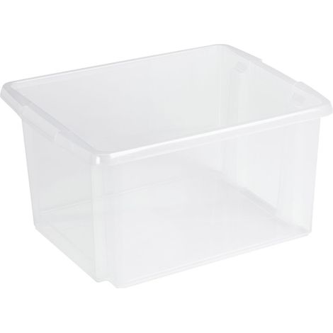 Sunware Aufbewahrungsbox Nesta 46 x 36,5 cm 32 L transparent Boxen (1/3)