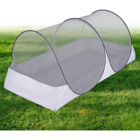 Moustiquaire pour lit, 200 x 100 x 73 cm, pour Enfants, Bureau, Camping en Plein air, Facile à Ranger (1/5)