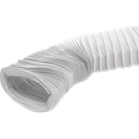 1 Conduit d'air Flexible 3m PVC 220x55mm pour Hotte Climatiseur Sèche-linge Ventilation (1/5)