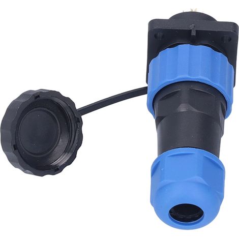 Fiche et prise étanches, connecteur d'alimentation carré pour l'aviation, adaptateur de borne d'accouplement, AC 380V, broche SP206. (1/5)