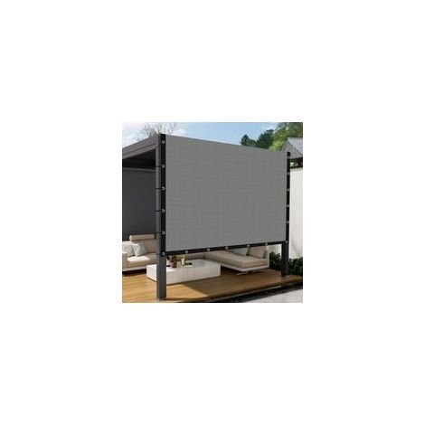 1 Schattierungsnetz, 85 % UV-Schutz, Polyethylen hoher Dichte, verstärkte Kanten, Ösen, Garten, Terrasse, Pergola, Fahrzeug (1/5)