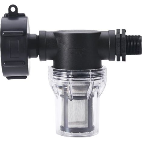 Récupérateur D'eau De Pluie - Réservoir 1000 L Avec Filtre En Acier Inoxydable - Pour Collecte Et Irrigation Domestique - 1 Pièce (1/4)
