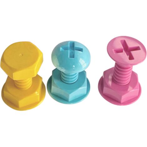 Lot de 3 crochets à ventouse, forme mignonne, couleur vive, grande capacité de charge, crochet à vis tendance pour cuisine et salle de bain (1/5)