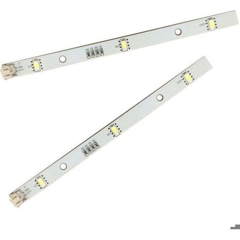 2x Bande Lumineuse Led Pour Réfrigérateurs Congélateurs Rongsheng Hisense Logik Mddz-162a 1629348 (1/4)