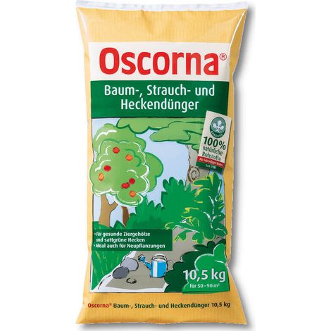 Oscorna Baumdünger 10,5 kg Strauchdünger Heckendünger Tannendünger Koniferen (1/4)