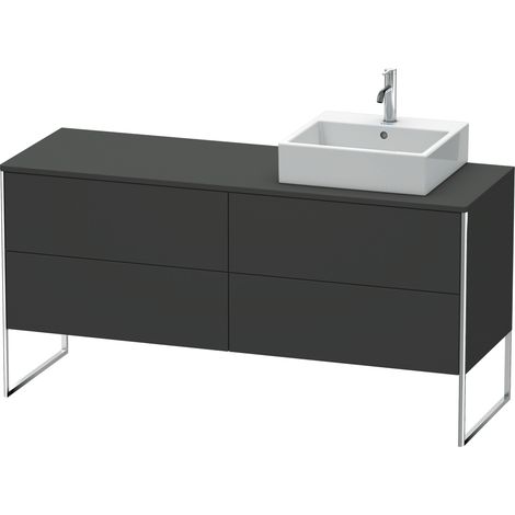 Duravit XSquare Konsolenwaschtischunterbau freistehend, 4