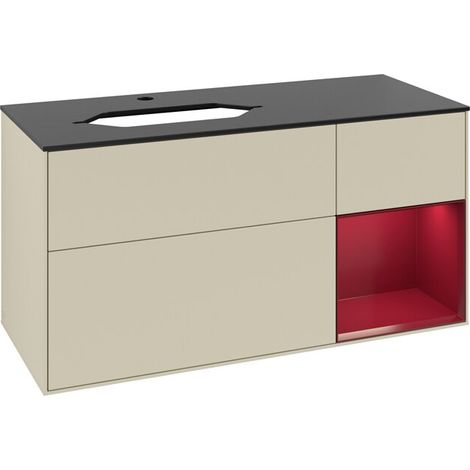 Villeroy & Boch F282HBHJ Meuble sous-lavabo Finion F28 (1/2)