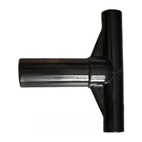 1 manguito para poste en forma de T, tapa negra, accesorio para trampolín, para cercas de seguridad, pieza de repuesto para fitness (1/5)